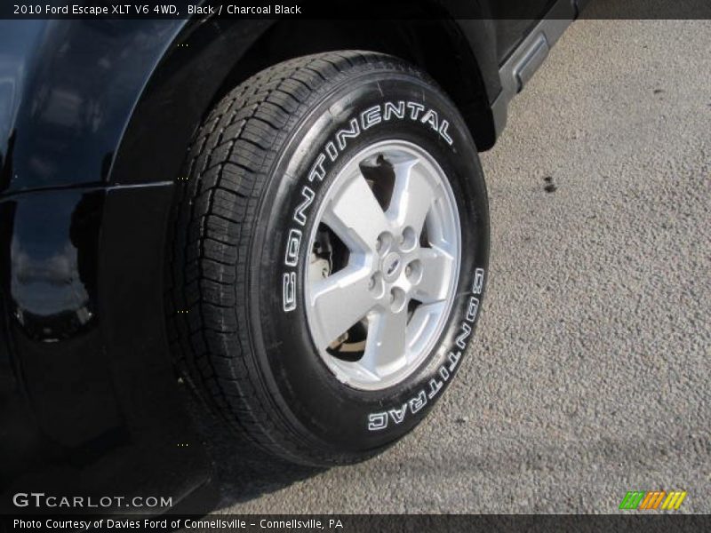 Black / Charcoal Black 2010 Ford Escape XLT V6 4WD