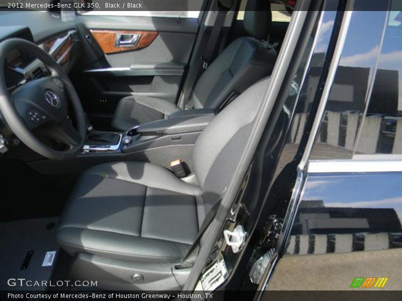 Black / Black 2012 Mercedes-Benz GLK 350