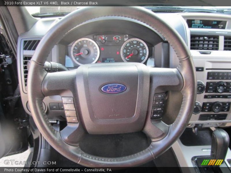 Black / Charcoal Black 2010 Ford Escape XLT V6 4WD