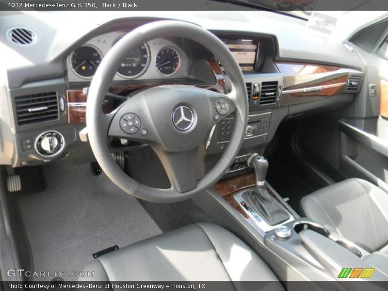Black / Black 2012 Mercedes-Benz GLK 350