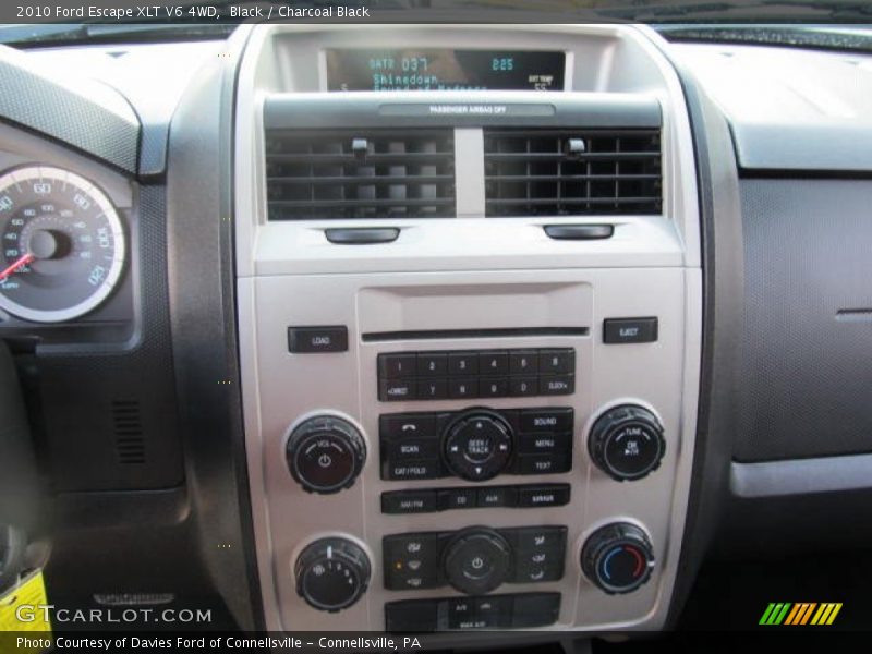 Black / Charcoal Black 2010 Ford Escape XLT V6 4WD