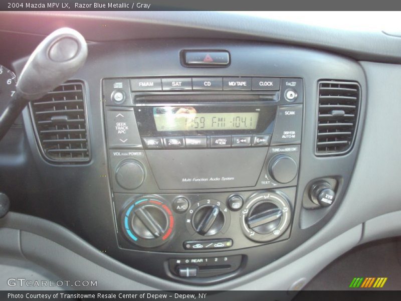 Razor Blue Metallic / Gray 2004 Mazda MPV LX
