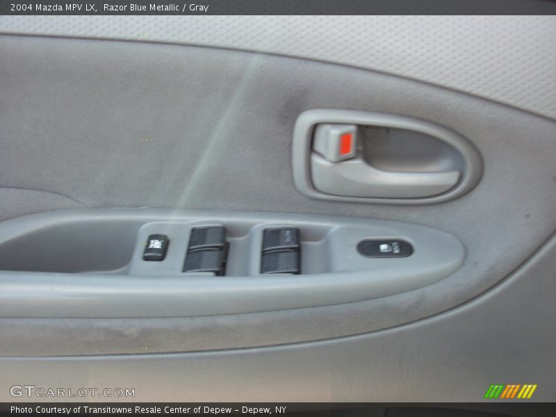 Razor Blue Metallic / Gray 2004 Mazda MPV LX