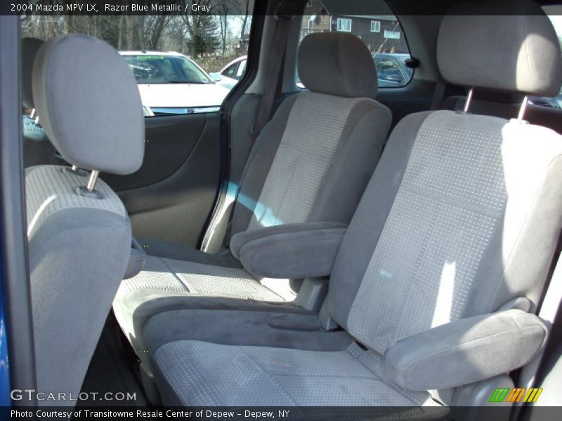 Razor Blue Metallic / Gray 2004 Mazda MPV LX