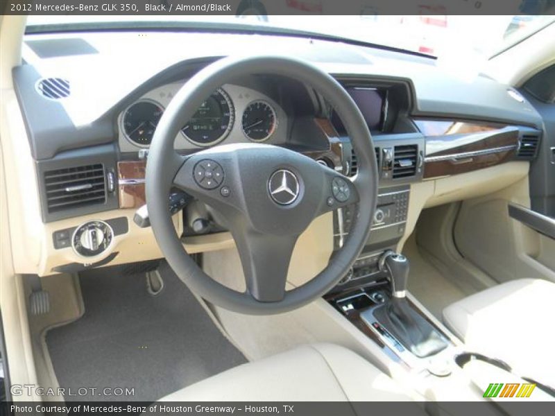 Black / Almond/Black 2012 Mercedes-Benz GLK 350