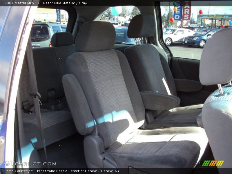 Razor Blue Metallic / Gray 2004 Mazda MPV LX