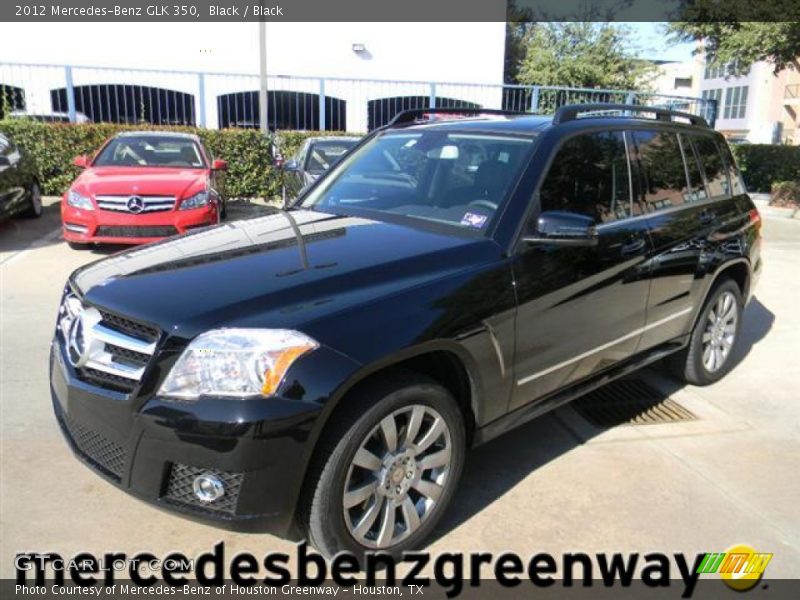Black / Black 2012 Mercedes-Benz GLK 350