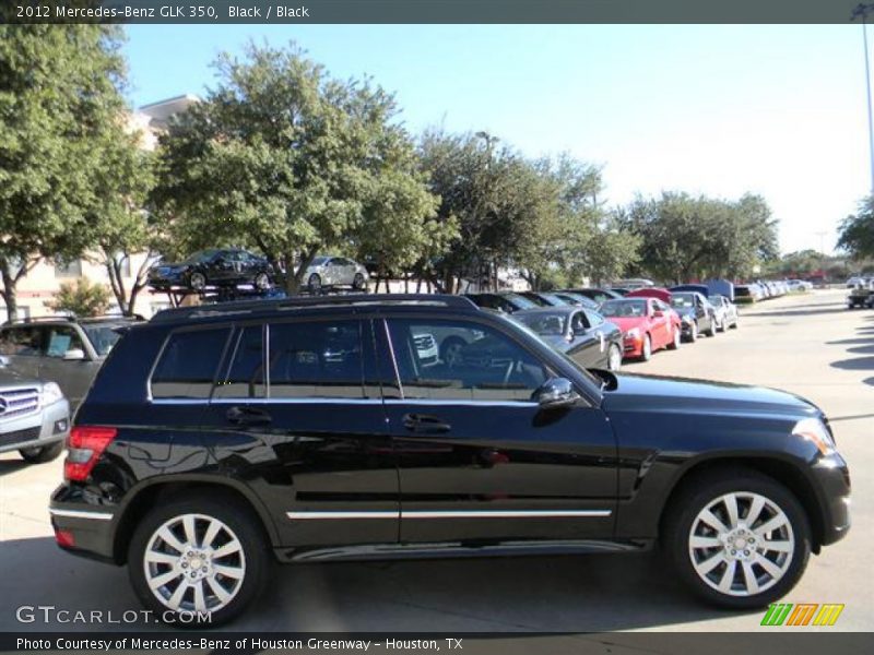 Black / Black 2012 Mercedes-Benz GLK 350