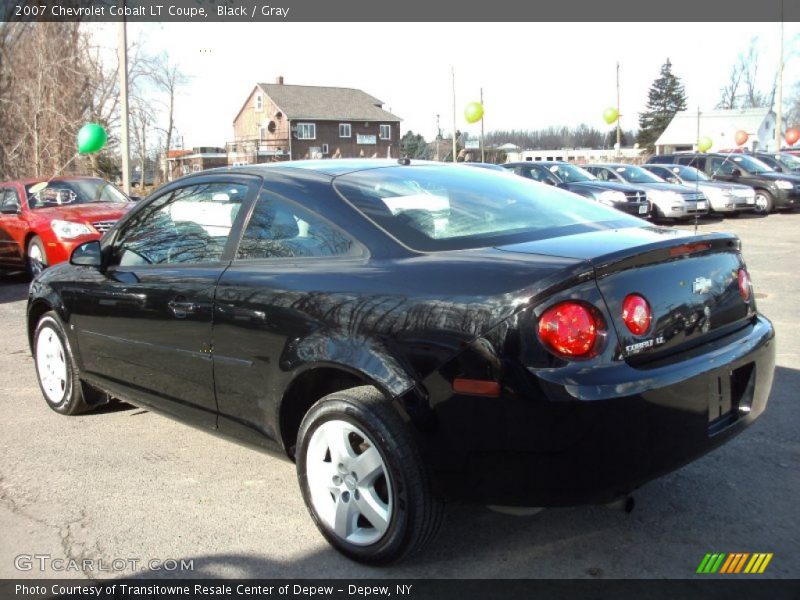 Black / Gray 2007 Chevrolet Cobalt LT Coupe