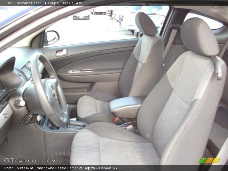 Black / Gray 2007 Chevrolet Cobalt LT Coupe