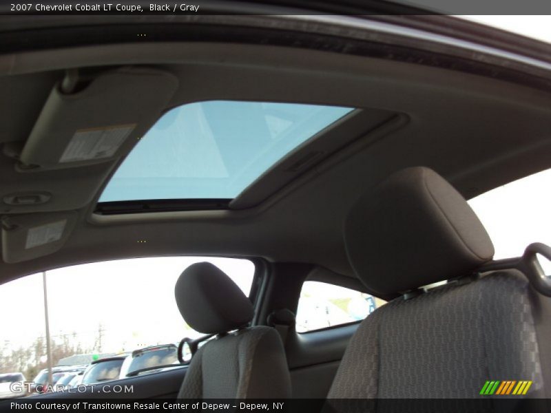 Black / Gray 2007 Chevrolet Cobalt LT Coupe