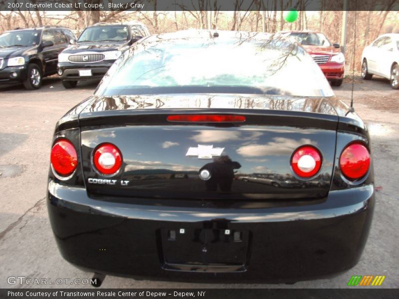 Black / Gray 2007 Chevrolet Cobalt LT Coupe