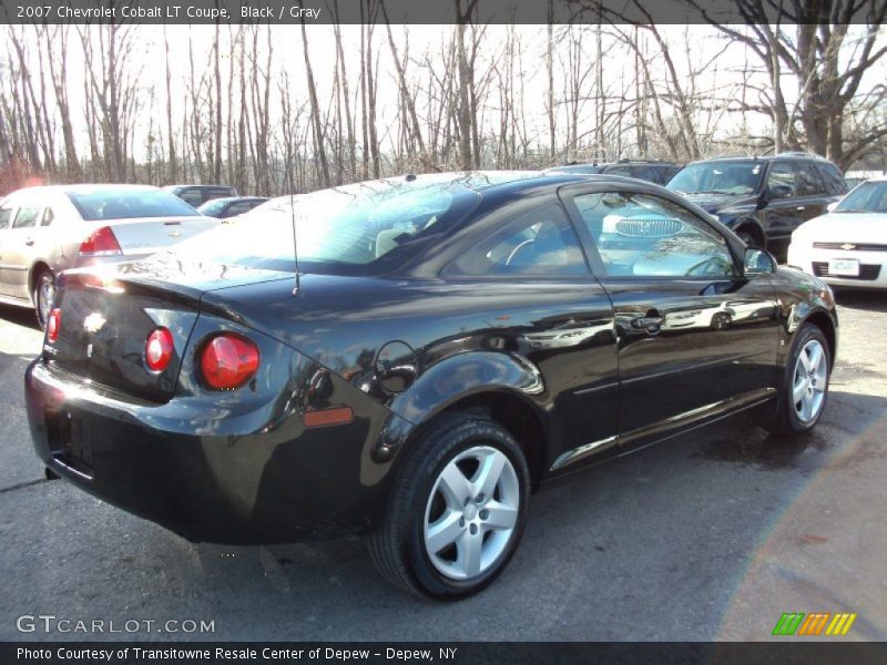 Black / Gray 2007 Chevrolet Cobalt LT Coupe