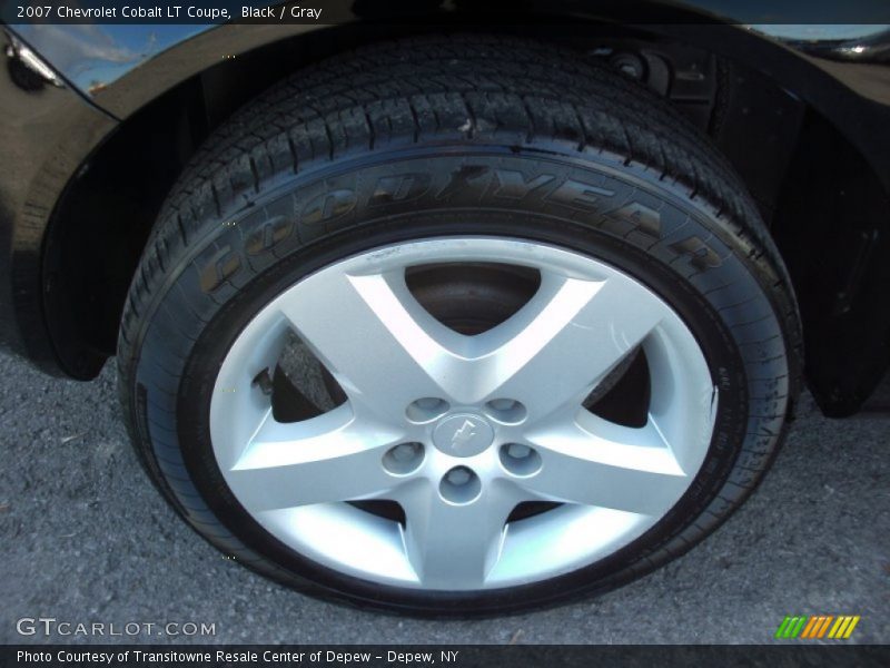 Black / Gray 2007 Chevrolet Cobalt LT Coupe