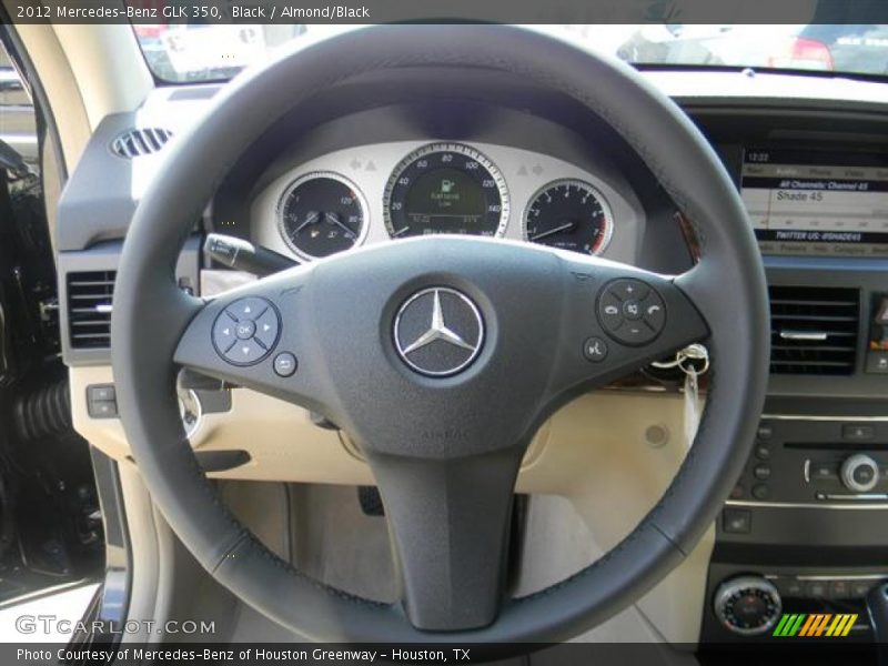 Black / Almond/Black 2012 Mercedes-Benz GLK 350