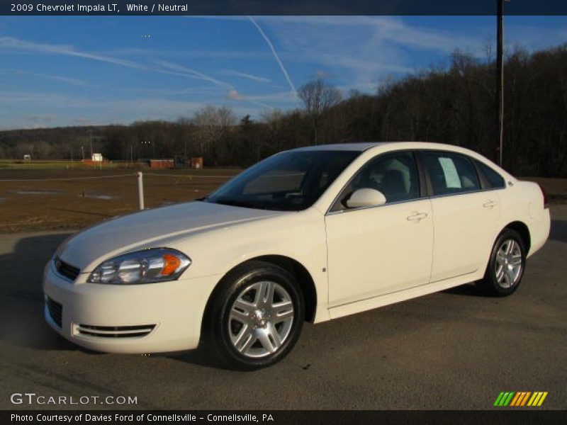 White / Neutral 2009 Chevrolet Impala LT