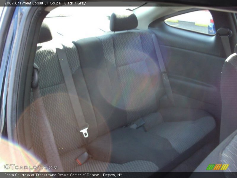 Black / Gray 2007 Chevrolet Cobalt LT Coupe