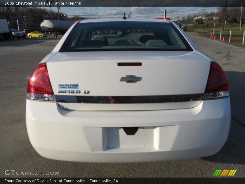 White / Neutral 2009 Chevrolet Impala LT