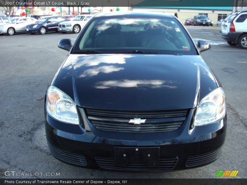Black / Gray 2007 Chevrolet Cobalt LT Coupe