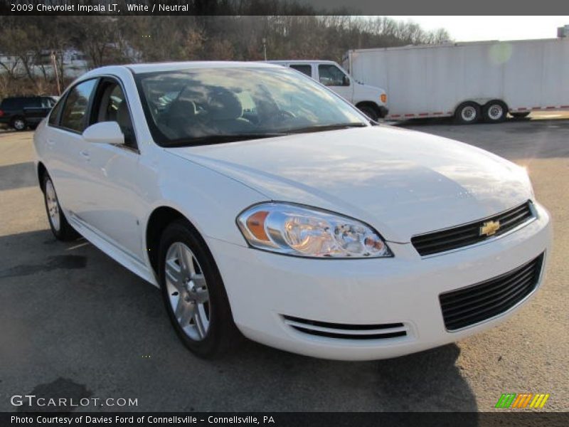 White / Neutral 2009 Chevrolet Impala LT