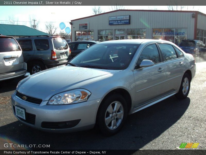 Silver Ice Metallic / Gray 2011 Chevrolet Impala LT