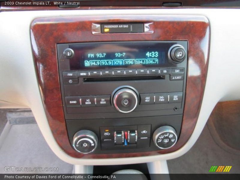 White / Neutral 2009 Chevrolet Impala LT