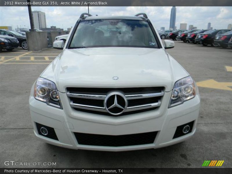 Arctic White / Almond/Black 2012 Mercedes-Benz GLK 350