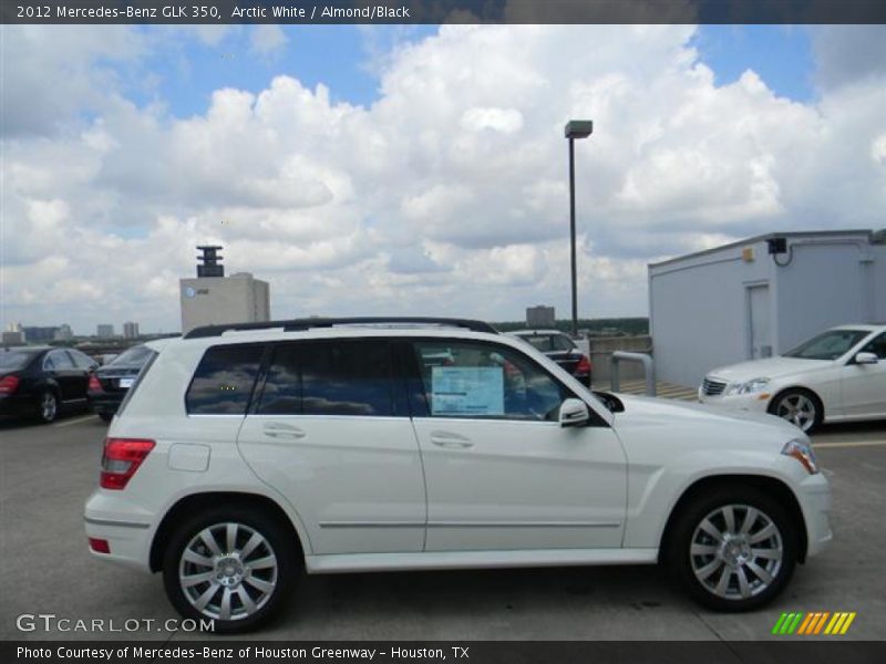 Arctic White / Almond/Black 2012 Mercedes-Benz GLK 350