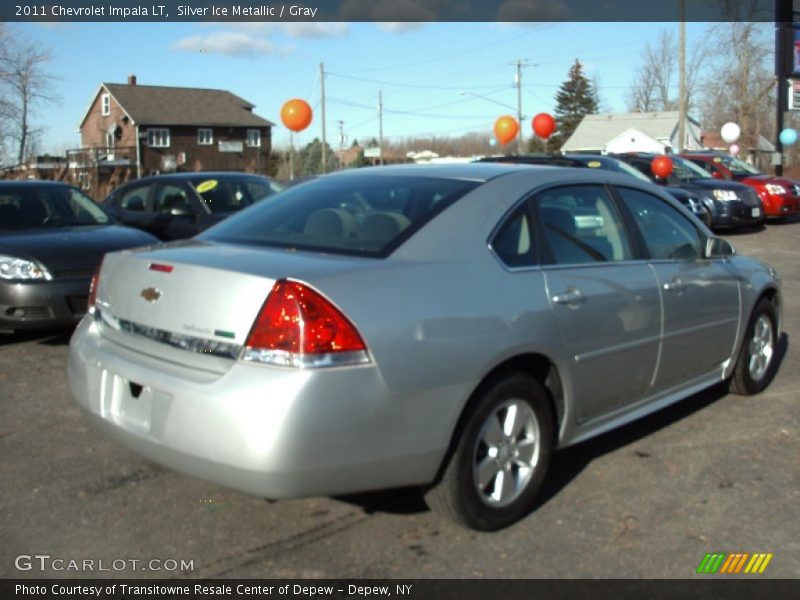 Silver Ice Metallic / Gray 2011 Chevrolet Impala LT