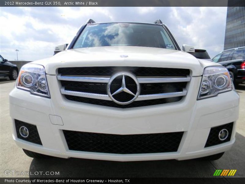 Arctic White / Black 2012 Mercedes-Benz GLK 350