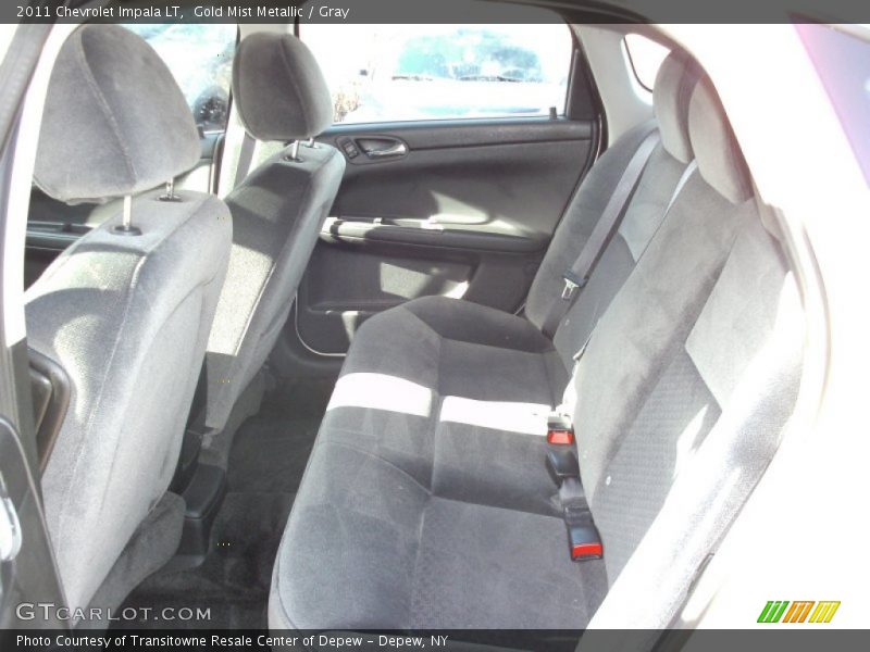 Gold Mist Metallic / Gray 2011 Chevrolet Impala LT