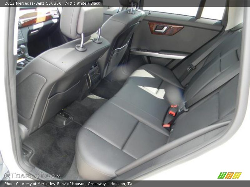 Arctic White / Black 2012 Mercedes-Benz GLK 350
