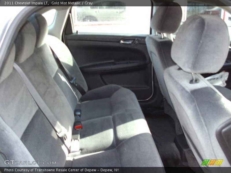 Gold Mist Metallic / Gray 2011 Chevrolet Impala LT