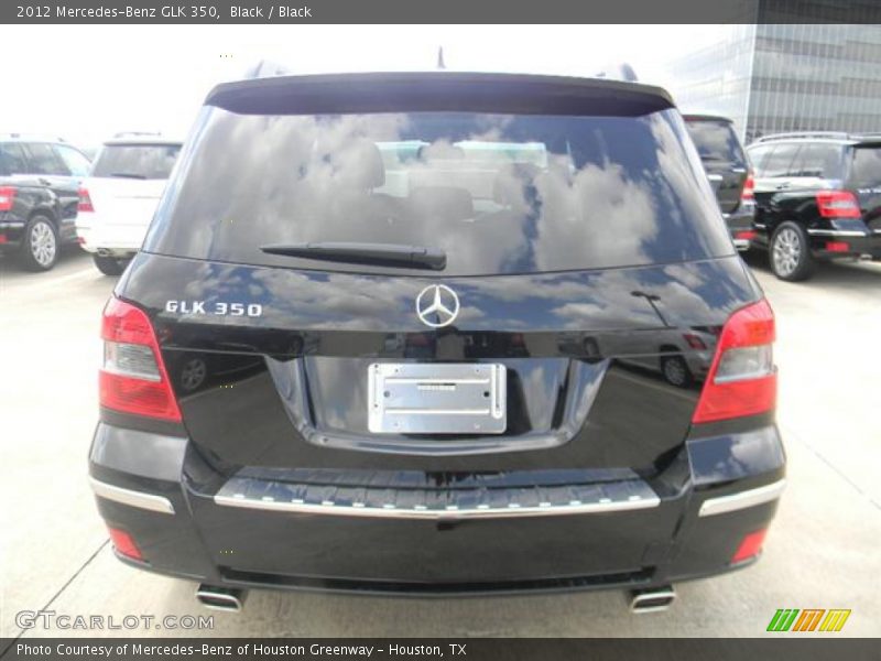 Black / Black 2012 Mercedes-Benz GLK 350