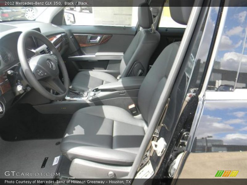 Black / Black 2012 Mercedes-Benz GLK 350