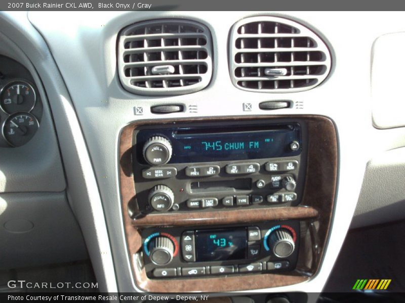 Black Onyx / Gray 2007 Buick Rainier CXL AWD