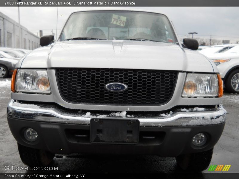 Silver Frost Metallic / Dark Graphite 2003 Ford Ranger XLT SuperCab 4x4