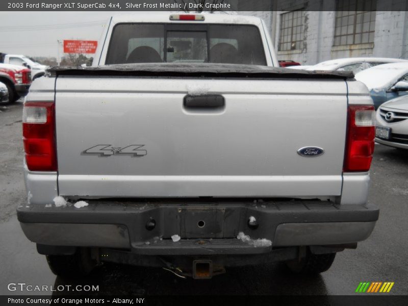 Silver Frost Metallic / Dark Graphite 2003 Ford Ranger XLT SuperCab 4x4