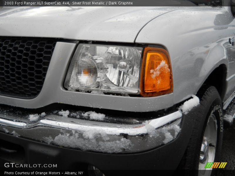 Silver Frost Metallic / Dark Graphite 2003 Ford Ranger XLT SuperCab 4x4