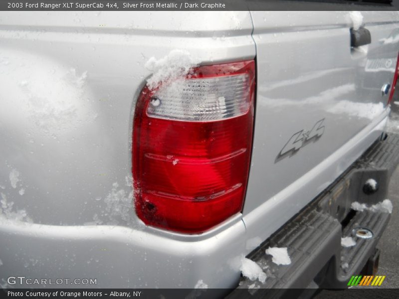Silver Frost Metallic / Dark Graphite 2003 Ford Ranger XLT SuperCab 4x4