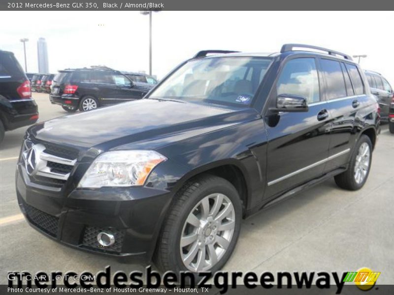 Black / Almond/Black 2012 Mercedes-Benz GLK 350