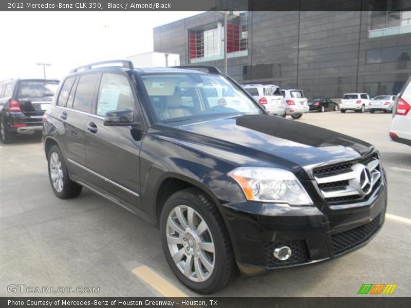 Black / Almond/Black 2012 Mercedes-Benz GLK 350