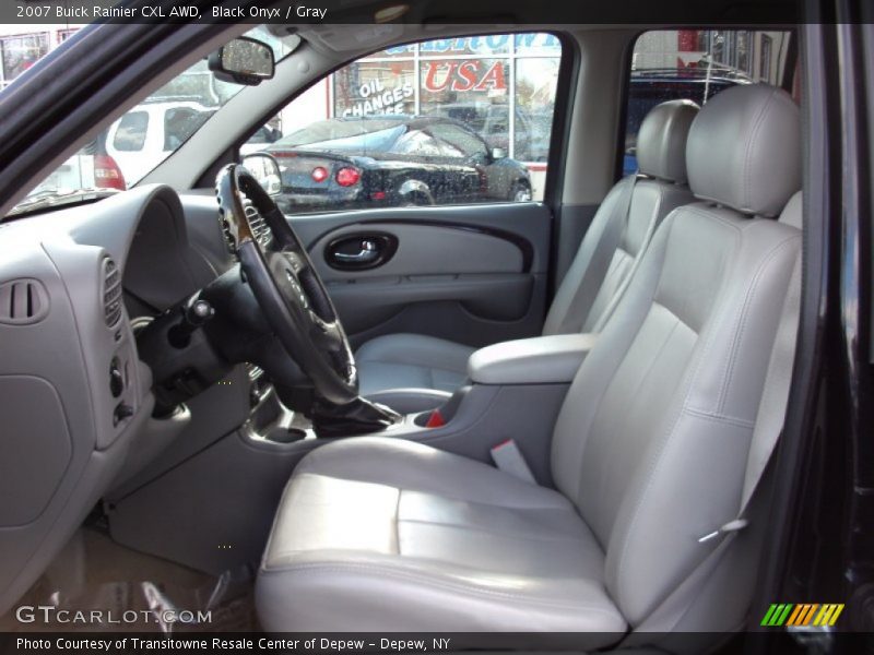 Black Onyx / Gray 2007 Buick Rainier CXL AWD
