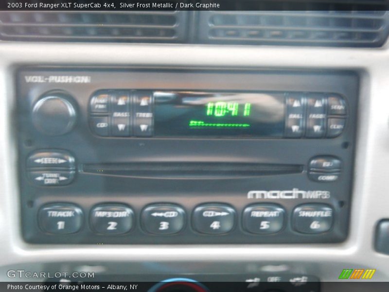 Silver Frost Metallic / Dark Graphite 2003 Ford Ranger XLT SuperCab 4x4