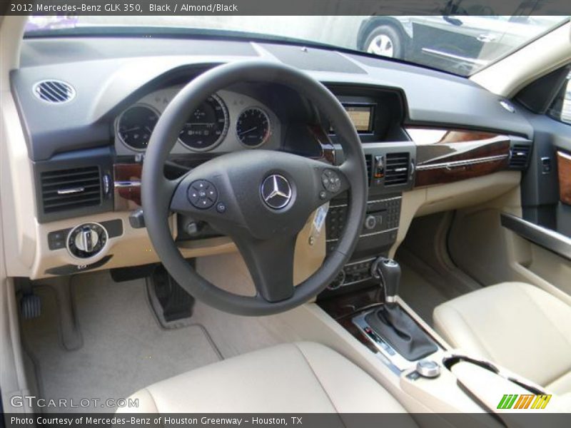 Black / Almond/Black 2012 Mercedes-Benz GLK 350