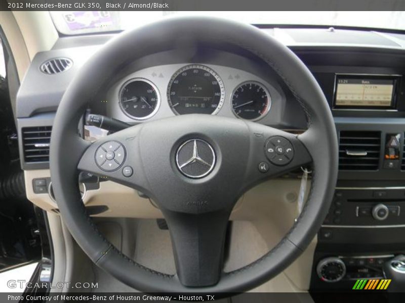 Black / Almond/Black 2012 Mercedes-Benz GLK 350