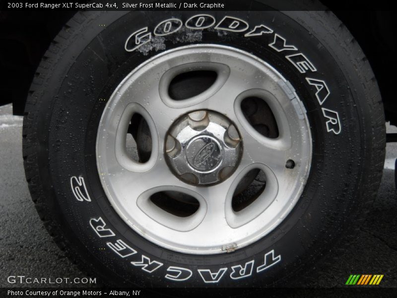 Silver Frost Metallic / Dark Graphite 2003 Ford Ranger XLT SuperCab 4x4