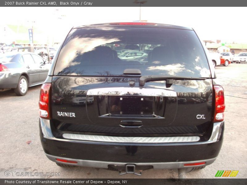 Black Onyx / Gray 2007 Buick Rainier CXL AWD