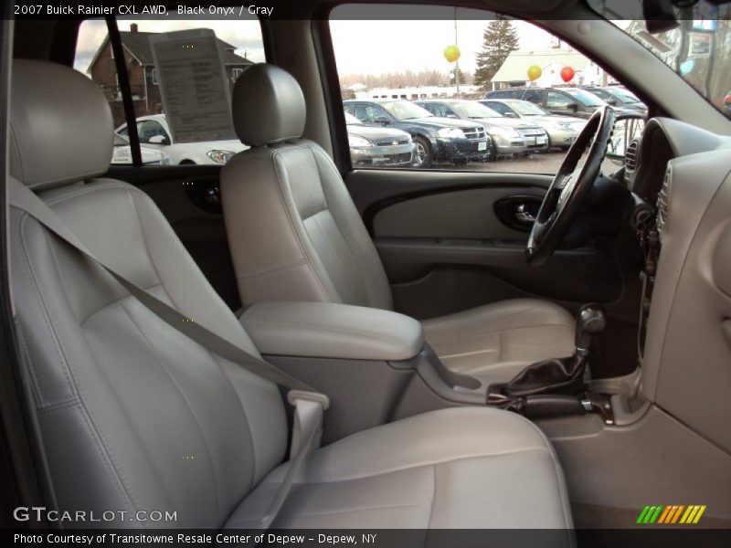 Black Onyx / Gray 2007 Buick Rainier CXL AWD