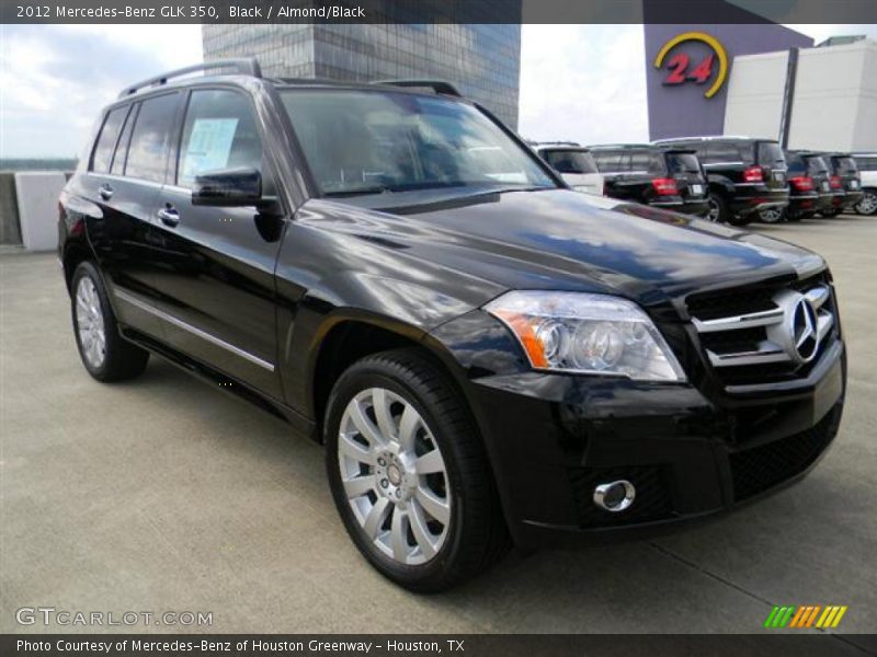 Black / Almond/Black 2012 Mercedes-Benz GLK 350